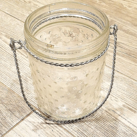 Other - Glass Jar with Metal Handle